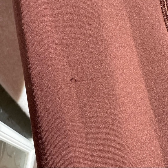 LULULEMON Women’s Reversible Bomber Jacket Size 8 Brown Bronze Full Zipper - Picture 12 of 12